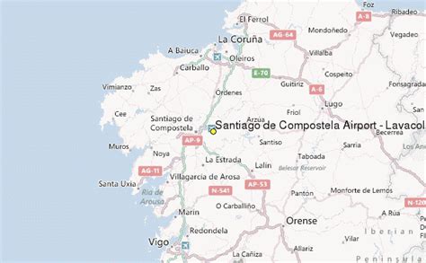 Wind & weather forecast Santiago de Compostela Airport